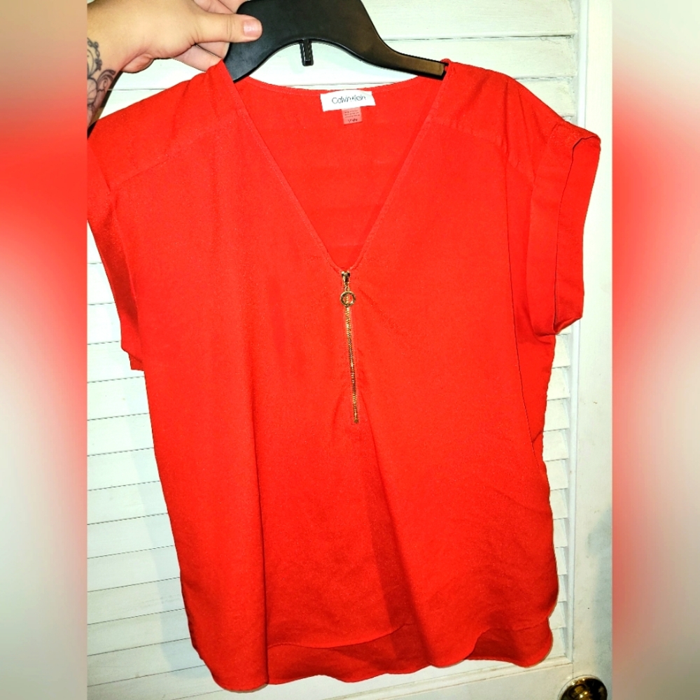Women's Medium Calvin Klein blouse